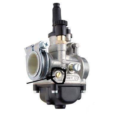 Réglage carburateur sur mécaboite 50cc 2 temps