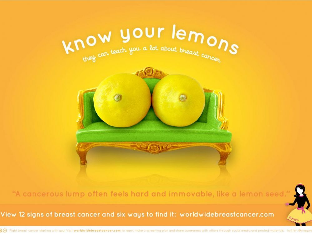 Cancer du sein : repérer les signes grâce aux citrons ...