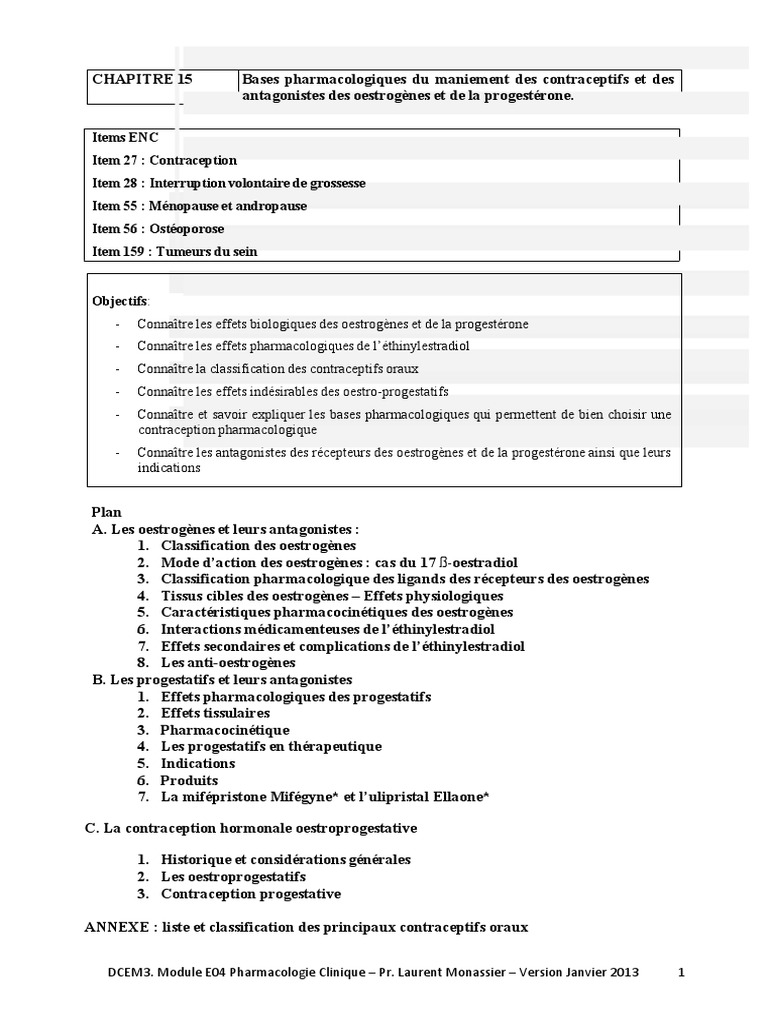 DCEM3-Pharmaco_Chap15-Oestrogenes_Progestatifs2013v.pdf